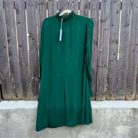 Reformation Archie dress, NWT! emerald green size 18 - Picture 7 of 7